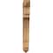 Ekena Millwork Merced Arts & Crafts Rough Sawn Bracket, Western Red Cedar, 4"W x 22"D x 34"H BKT04X22X34MRC03RWR - alternate 4
